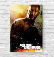 Amazon.co.jp: 映画ポスター ダイハード 4 DIE HARD Live Free
